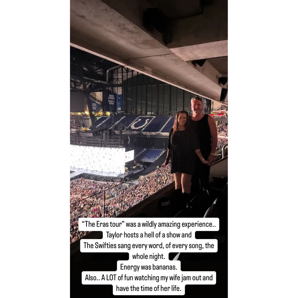 Pat McAfee Says Energy Was Bananas at Eras Tour