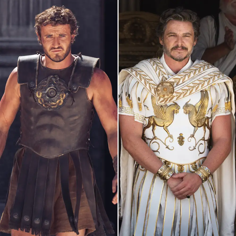 Paul Mescal Kissed Pedro Pascal in Cut Gladiator II Moment
