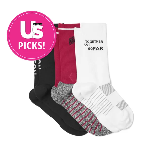 Peloton Apparel Performance Crew Sock Pack