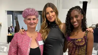 Pregnant Gisele Bundchen Debuts Baby Bump at Lotus House Gala