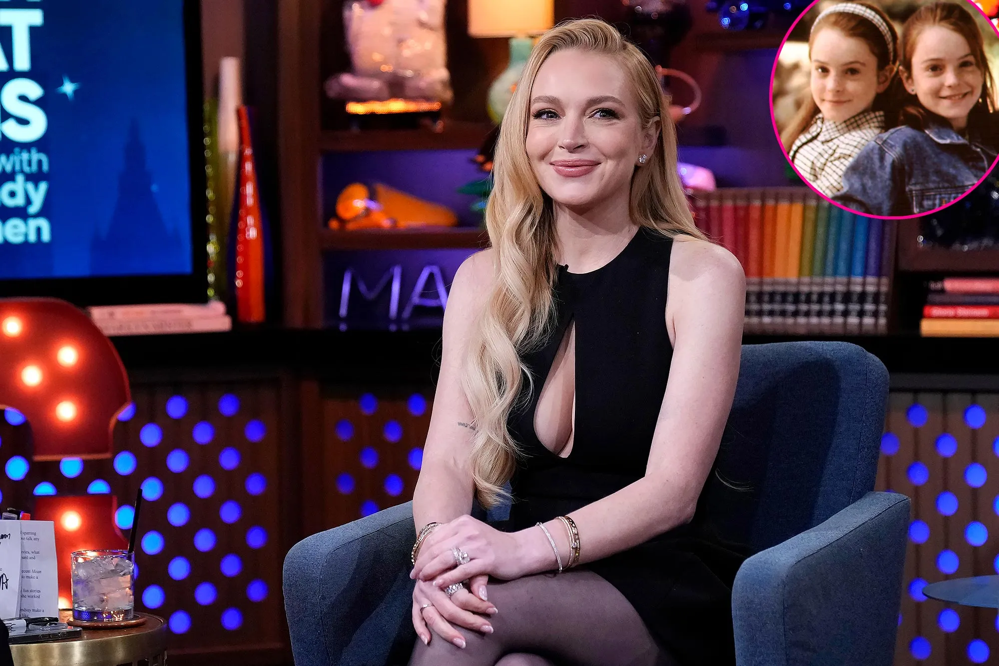 Promo Watch What Happens Live Lindsay Lohan Lindsay Lohan Had the Best Response When a Disney Exec Asked Where Her Twin Was At The Parent Trap Premiere