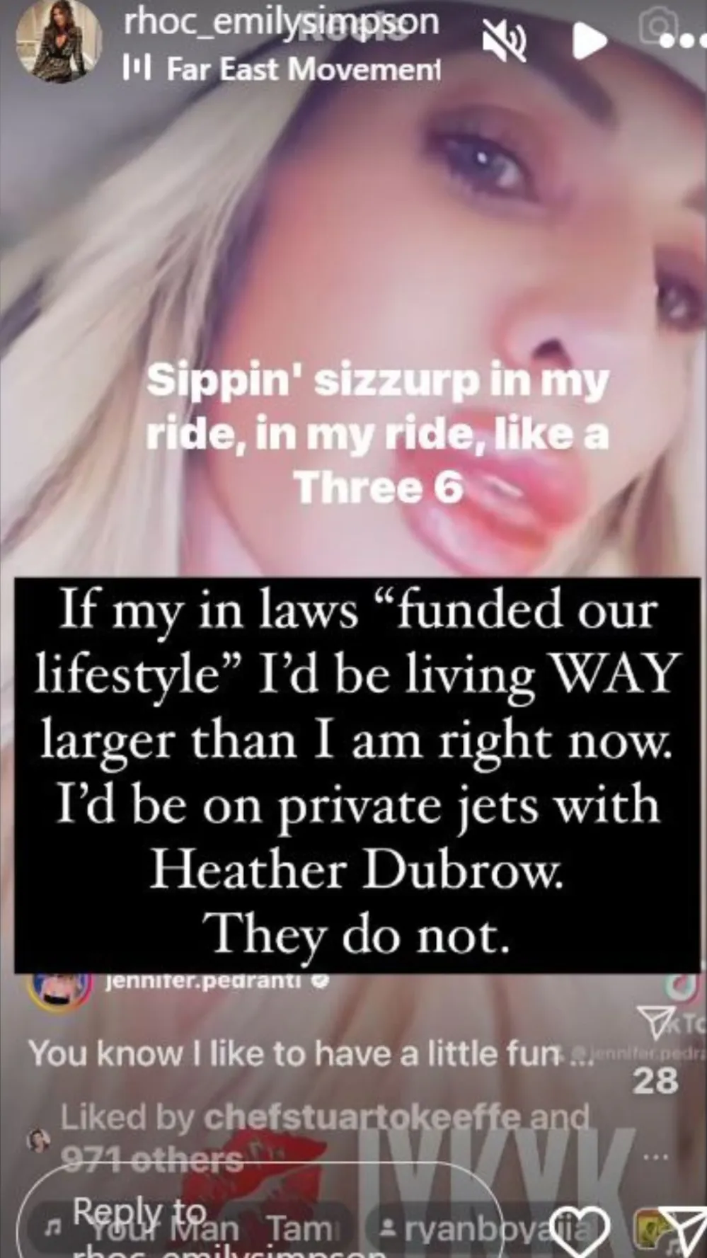 RHOC Emily Simpson Slams Speculation Her In-Laws Fund Her Lifestyle