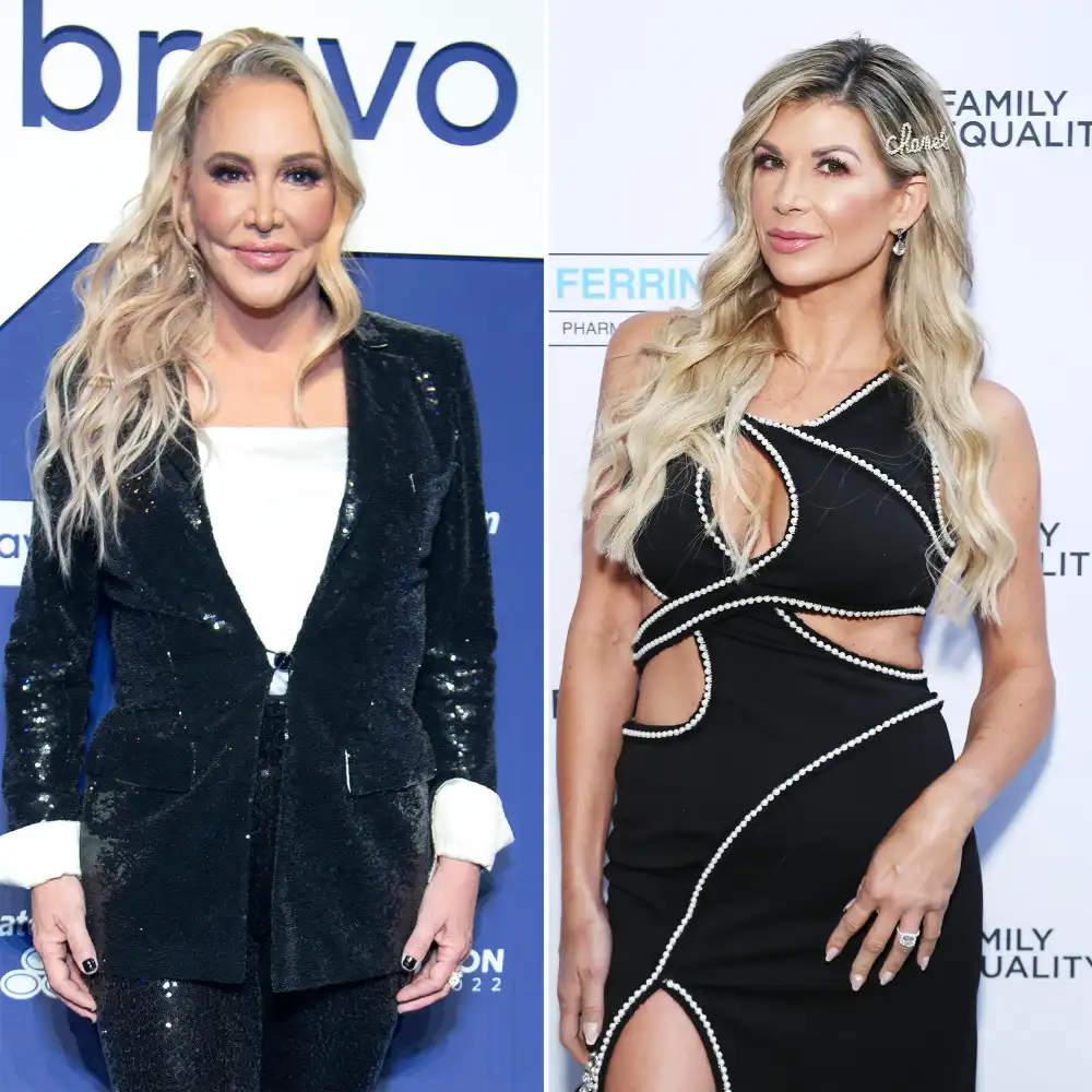 RHOC Reunion Clip Shannon Asks Alexis How Many Times She Practiced There s the Door Line in Mirror