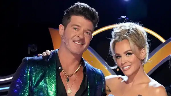 Robin Thicke Is Clueing Out Like Jenny McCarthy for His Latest Masked Singer Guess