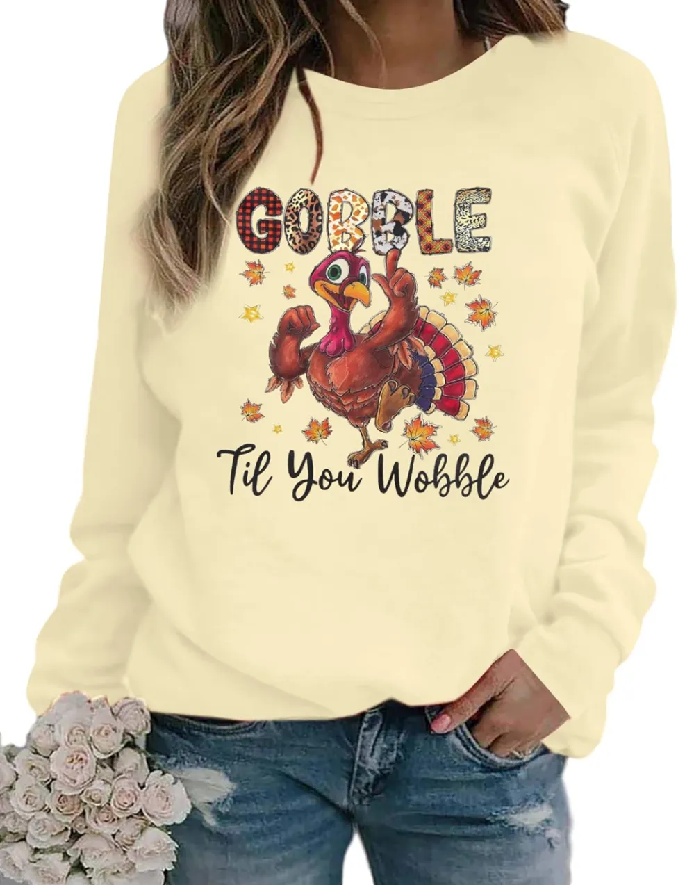 MYHALF Gobble Til You Wobble Shirt