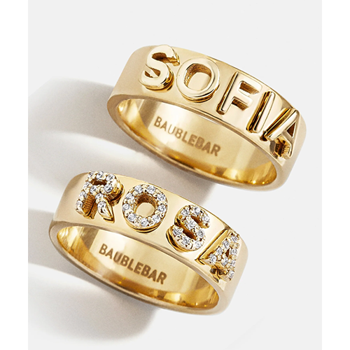 BaubleBar Custom Block Ring