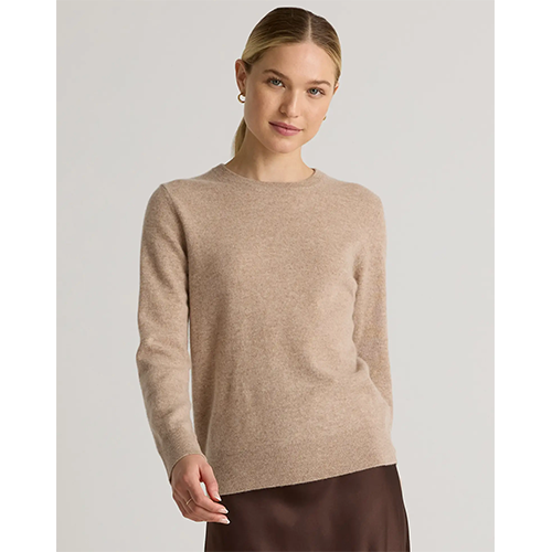 Mongolian Cashmere Crewneck Sweater