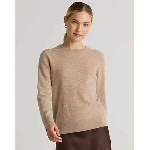 Mongolian Cashmere Crewneck Sweater