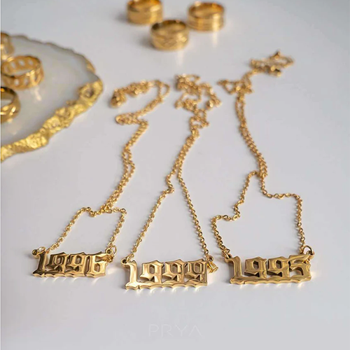 Personalized Year Nameplate