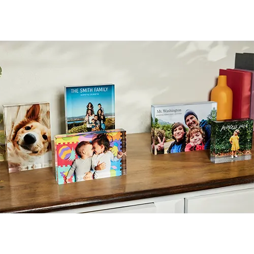 Vistaprint Acrylic Photo Blocks