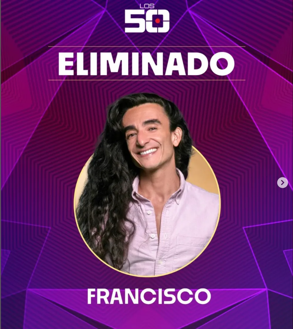 Francisco es eliminado de 'Los 50'