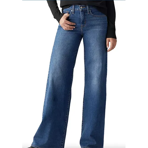 Levi's 318 Shaping Stellar-Stretch Wide-Leg Jeans