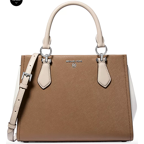 Michael Kors Marilyn Medium Leather Satchel