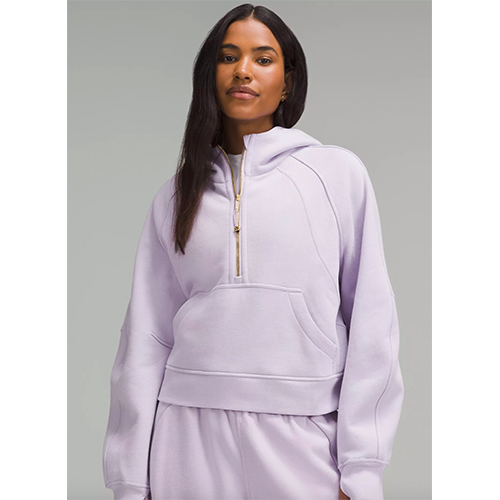 Scuba Oversized Half-Zip Hoodie