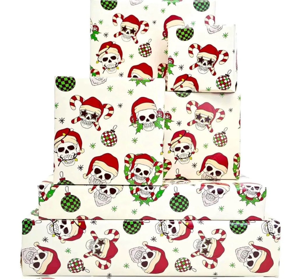 Vnaaem Funny Christmas Wrapping paper