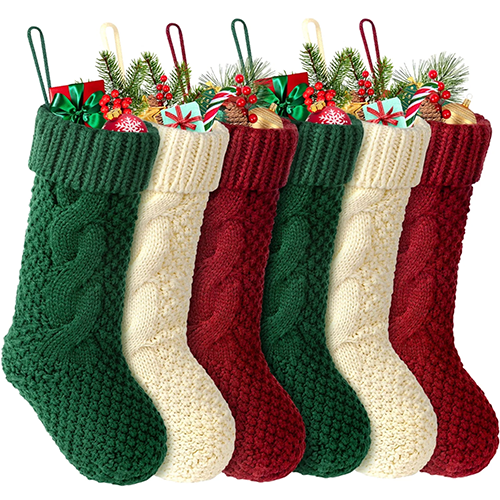 Ayieyill 6-Piece Stockings Set