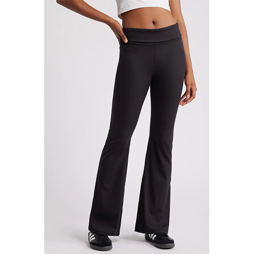 PacSun Foldover Flare Leggings