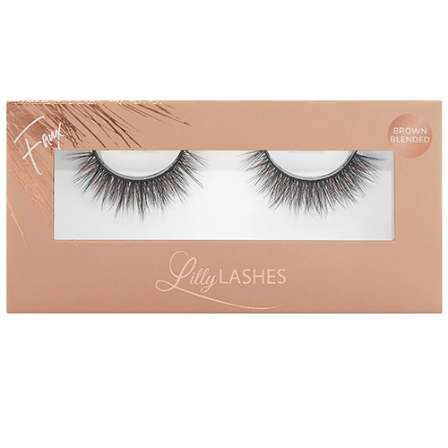 Lilly Lashes Everyday Faux Mink Brown Blended