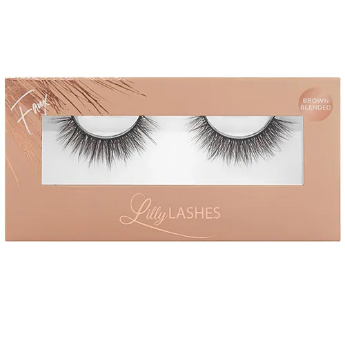 Lilly Lashes Everyday Faux Mink Brown Blended