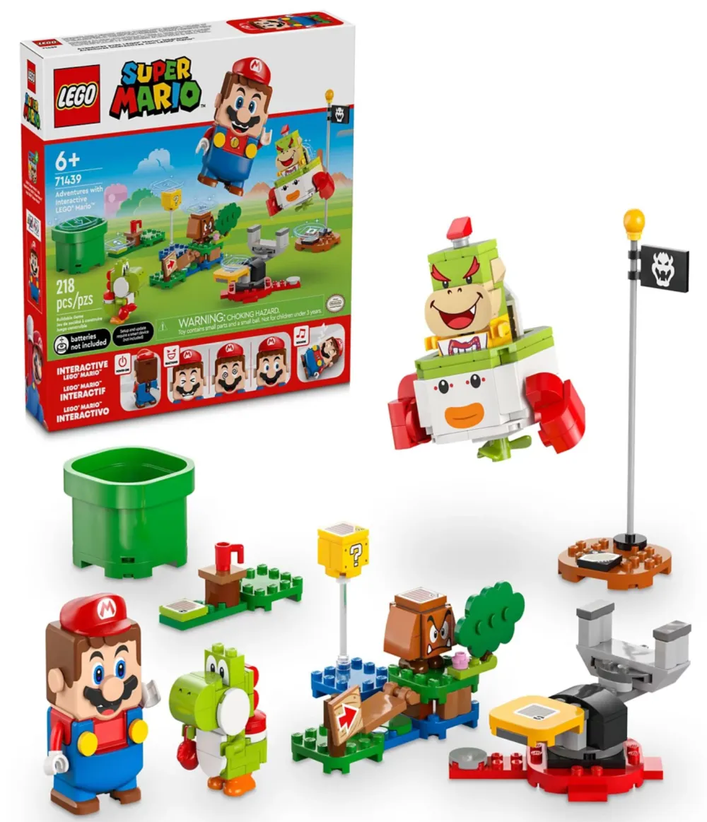 LEGO Super Mario Adventures with Interactive Mario Playset