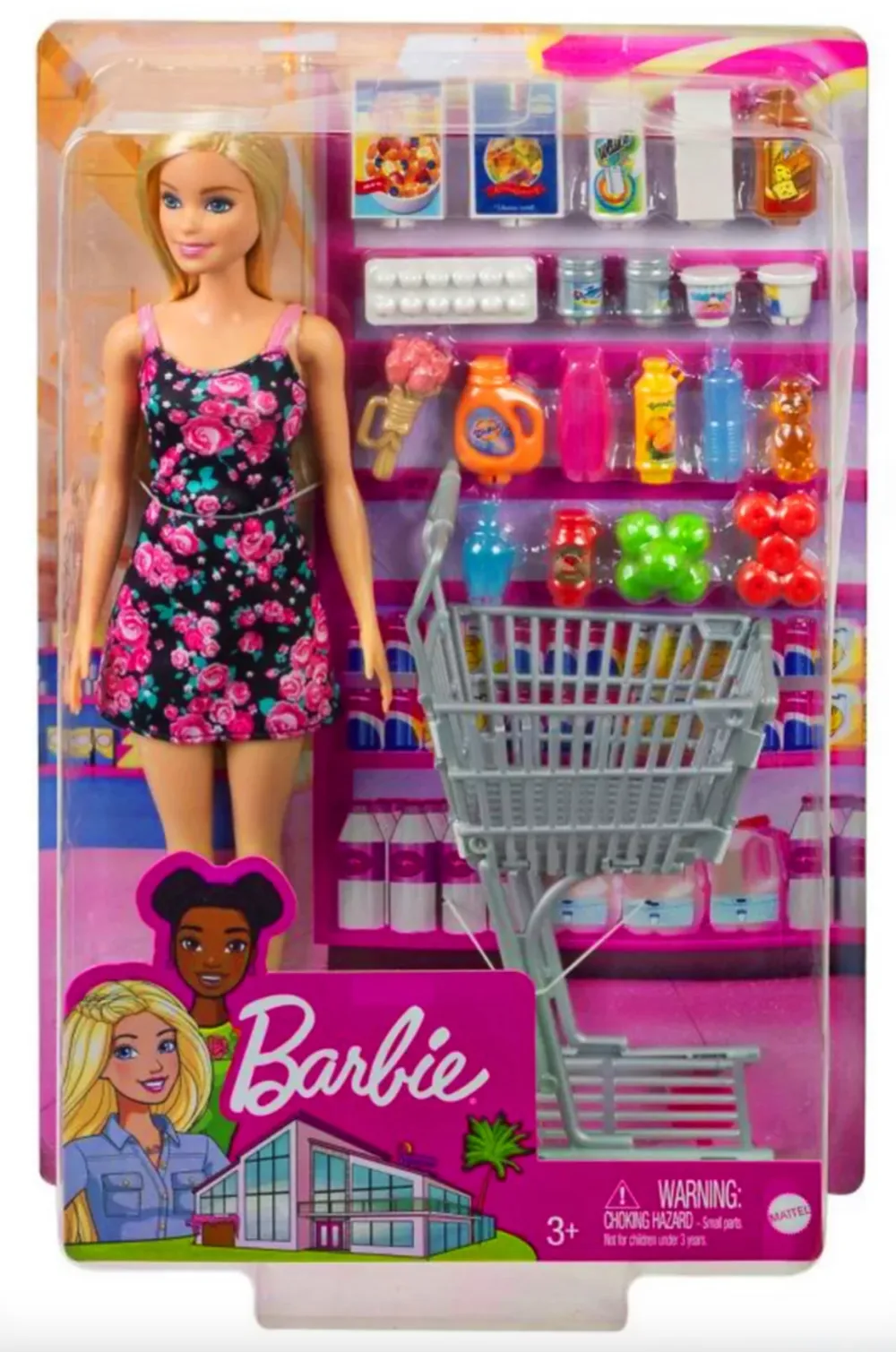 Barbie Supermarket Shopping Doll Playset macy's gifts