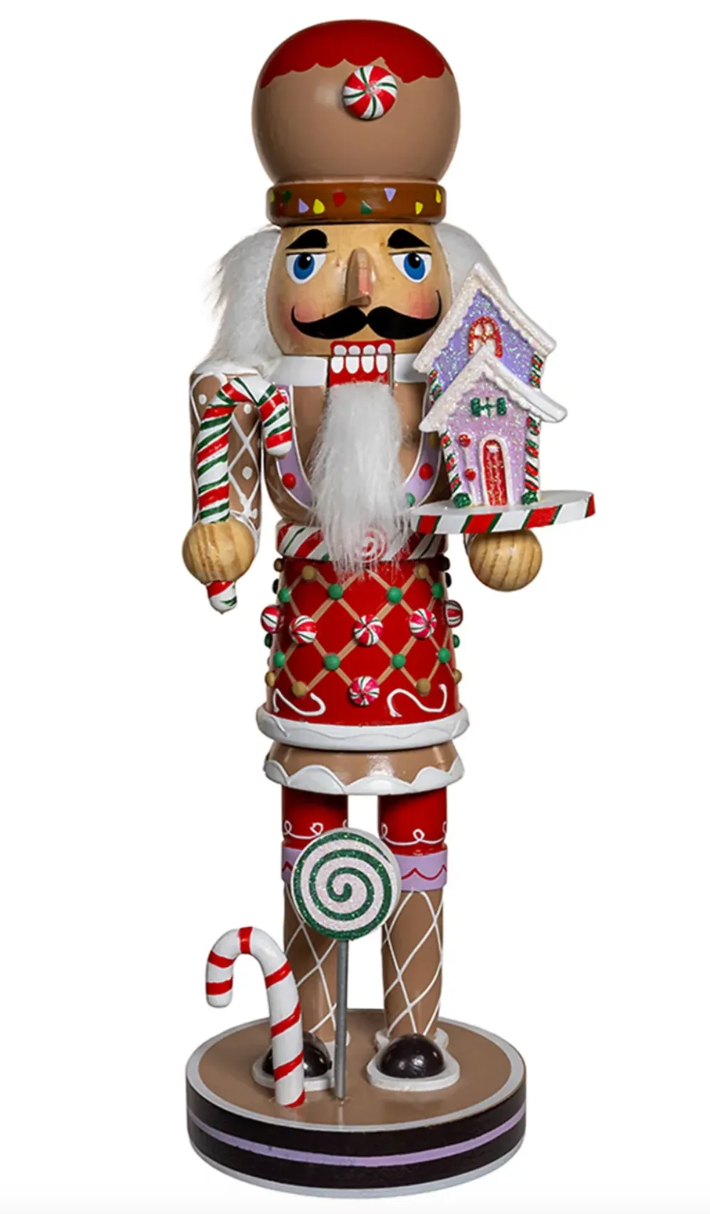 Kurt Adler 12-Inch Gingerbread Nutcracker