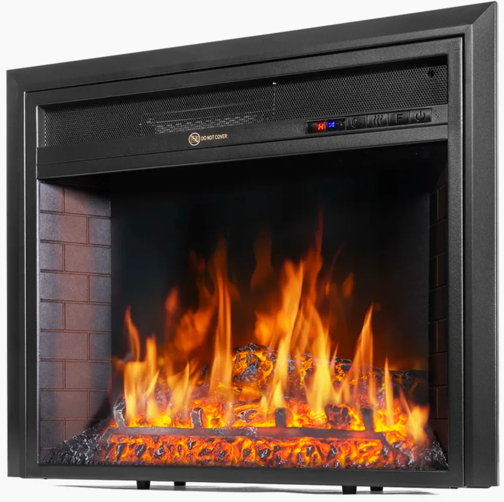 Wade Logan Brecker 25.75'' W Electric Fireplace Insert