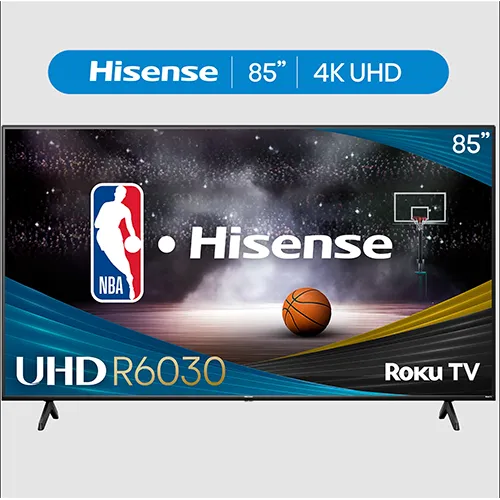 Hisense 85" Class R6 Series 4K UHD Roku Smart TV
