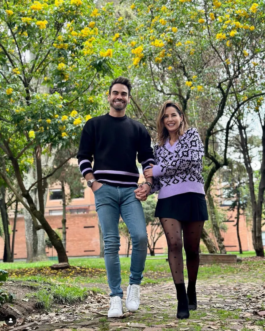 Frederik Oldenburg y Carmen Villalobos