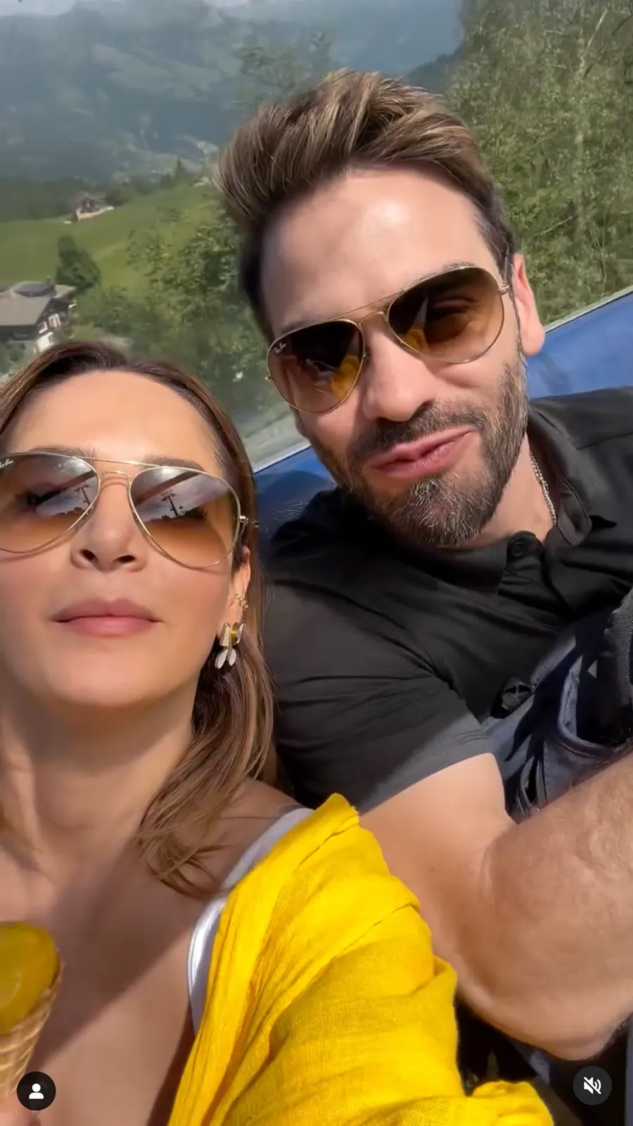 Carmen Villalobos y Frederik Oldenburg