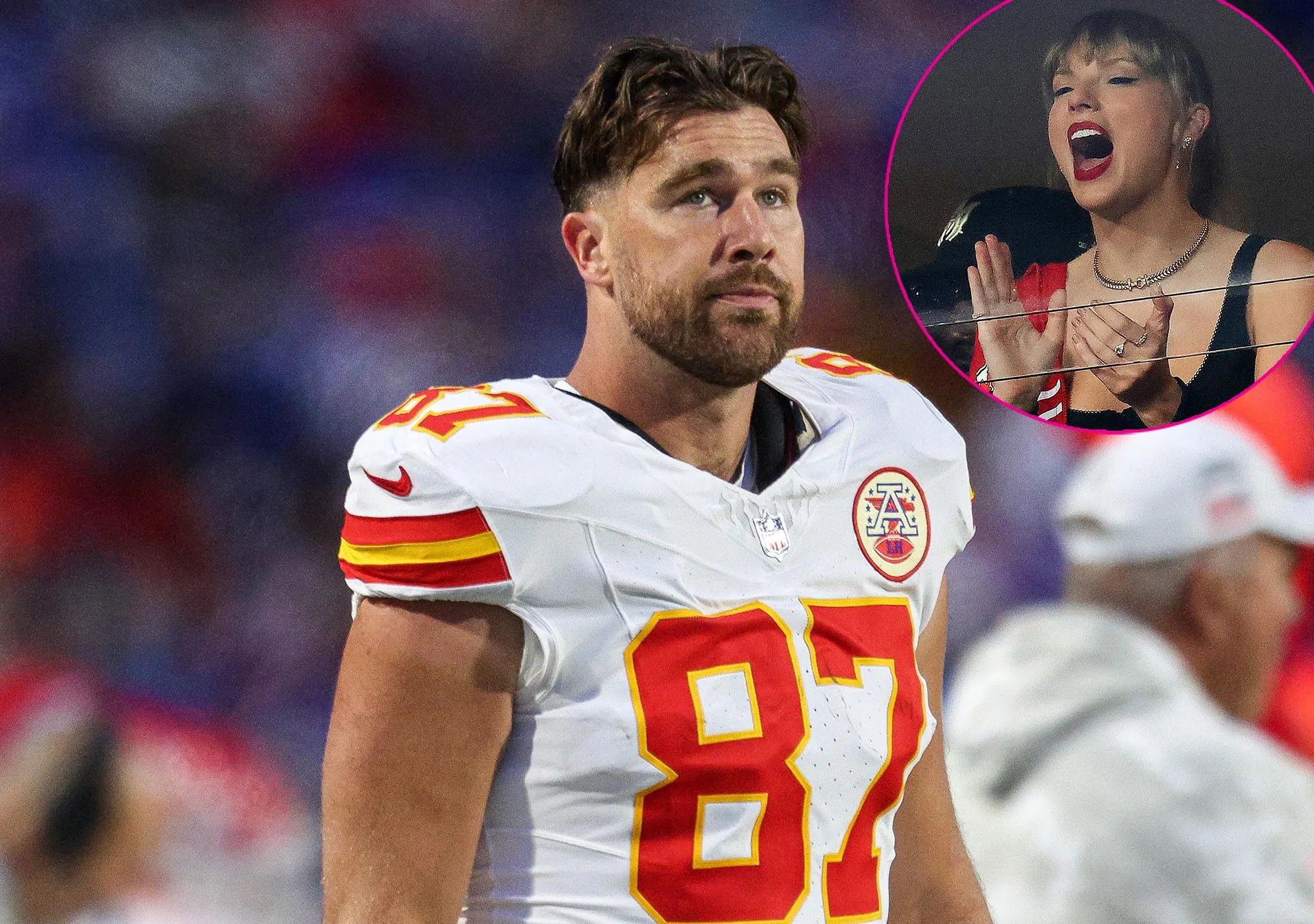 See Taylor Swift s Adorable Reaction to Travis Kelce s 1st Down 779