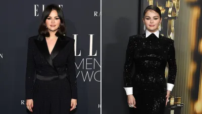 Selena Gomez Wears Two Glitzy Blazer Outfits in 1 Week