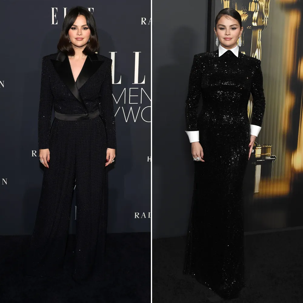 Selena Gomez Wears Two Glitzy Blazer Outfits in 1 Week