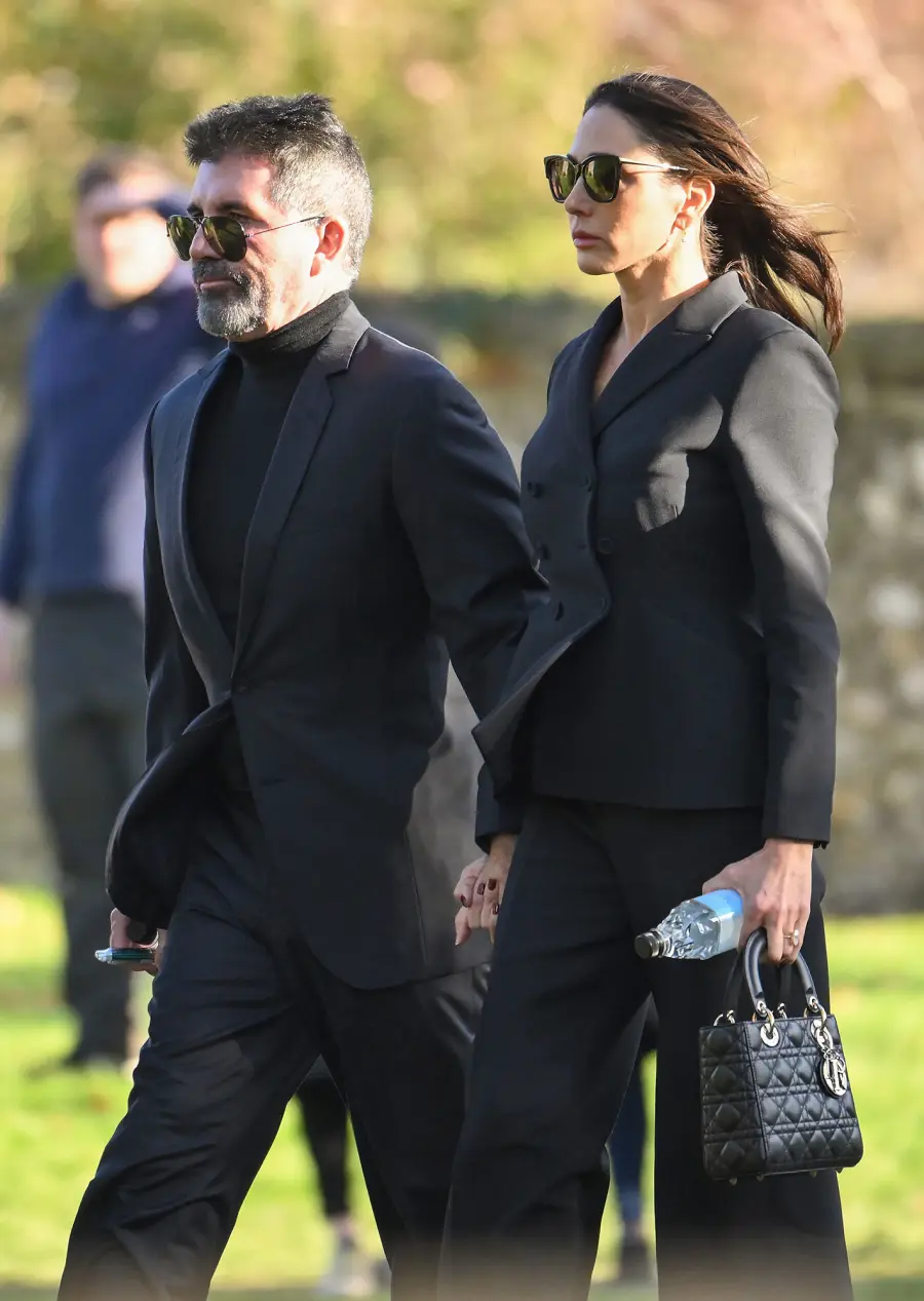 Simon Cowell and Lauren Silverman Liam Payne Laid to Rest