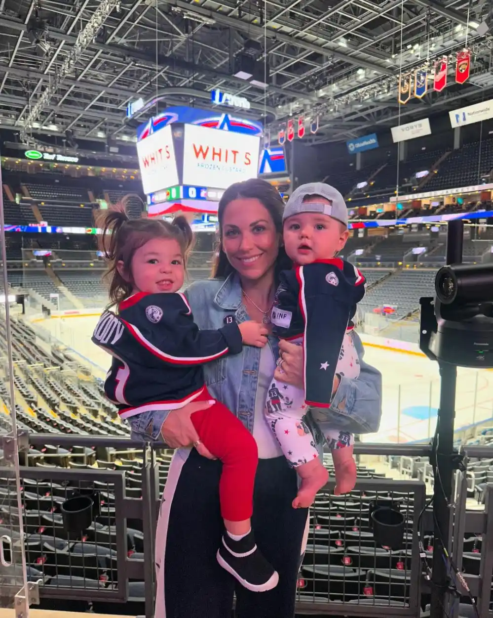 Meredith Gaudreau with her two children