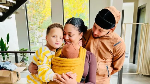 Steph Curry Shares Adorable Photo of 6 Month Old Son Caius to Celebrate Thanksgiving 723