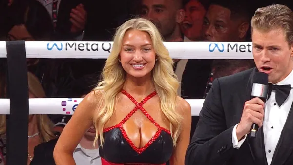 Sydney Thomas Viral Ring Girl From Paul Tyson Fight Addresses Controversy About OnlyFans Pages 3
