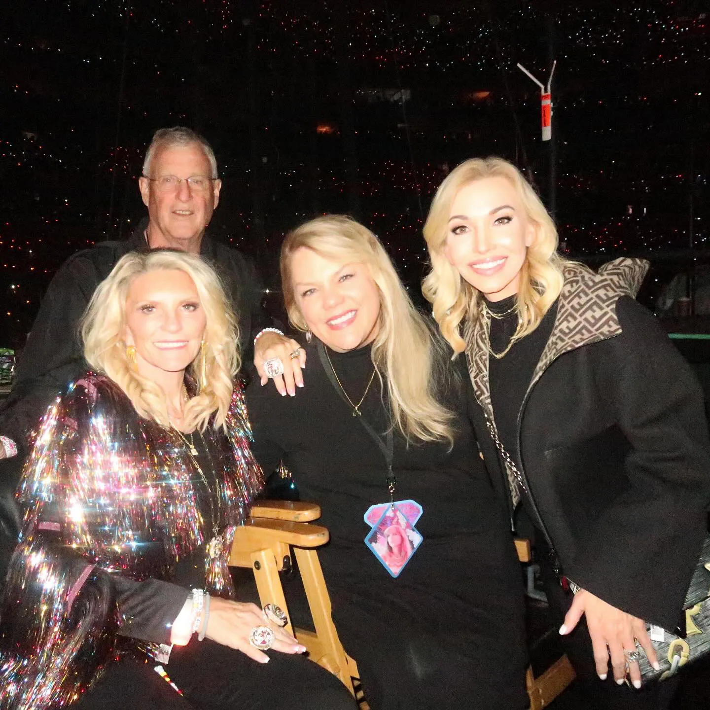 Tavia Hunt Hangs out With Taylor Swift Parents at Eras Tour Toronto