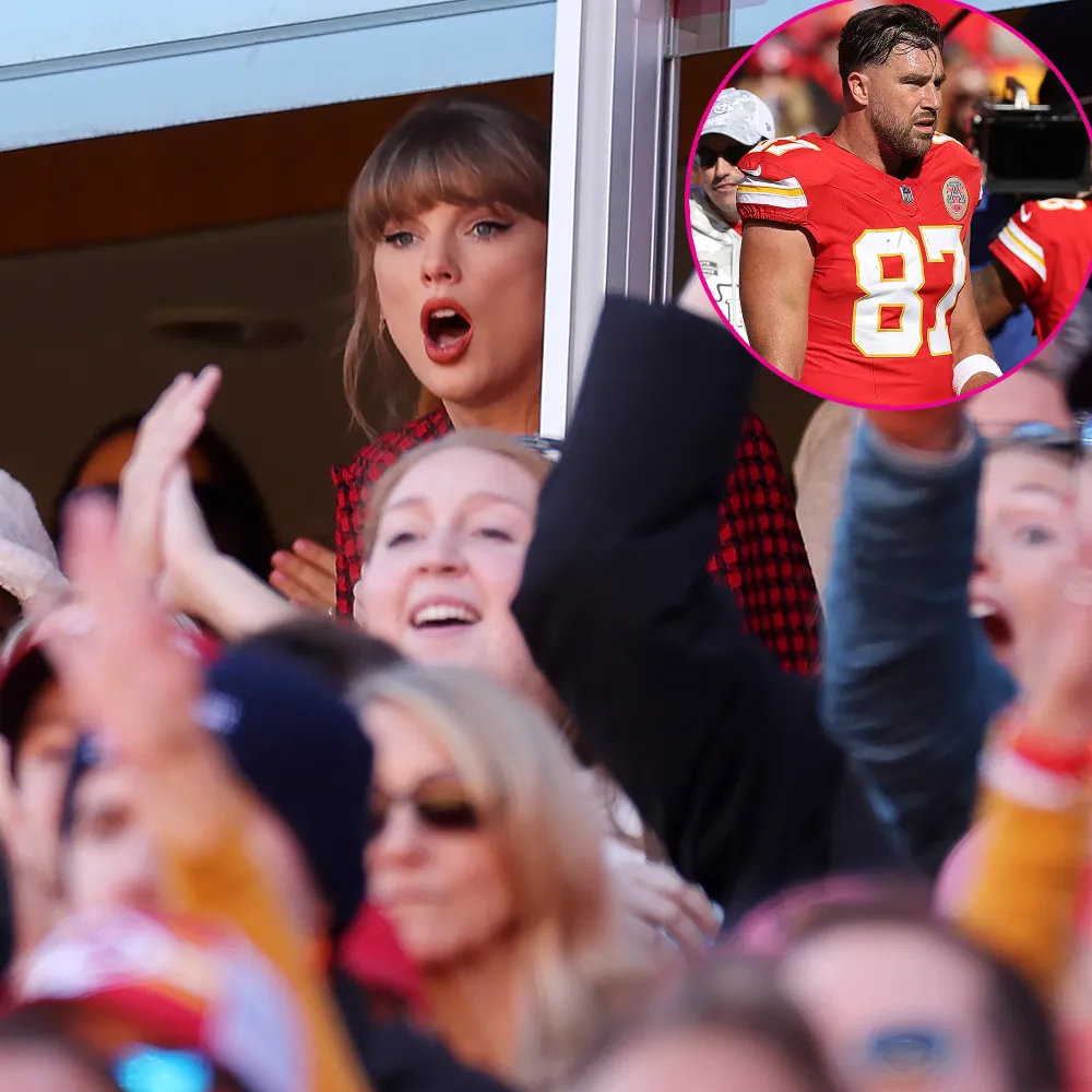 Taylor Swift Cheers as Travis Kelce Scores 2nd Touchdown of NFL Season
