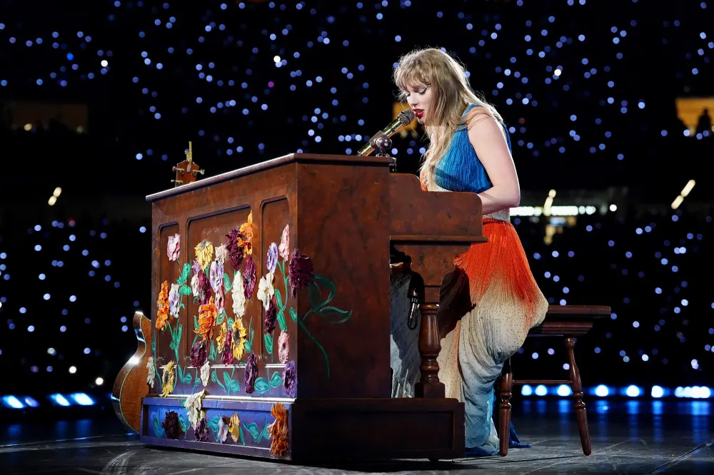 Taylor Swift Says Each Eras Tour Acoustic Mash Up Takes A Lot of Rehearsing