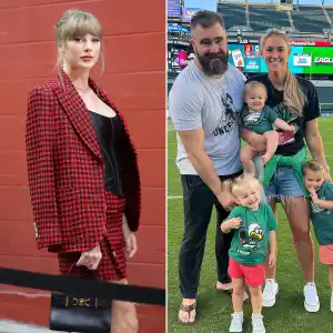 Taylor Swift Drops a 'Like' on Jason Kelce and Wife Kylie Kelce's Pregnancy Announcement