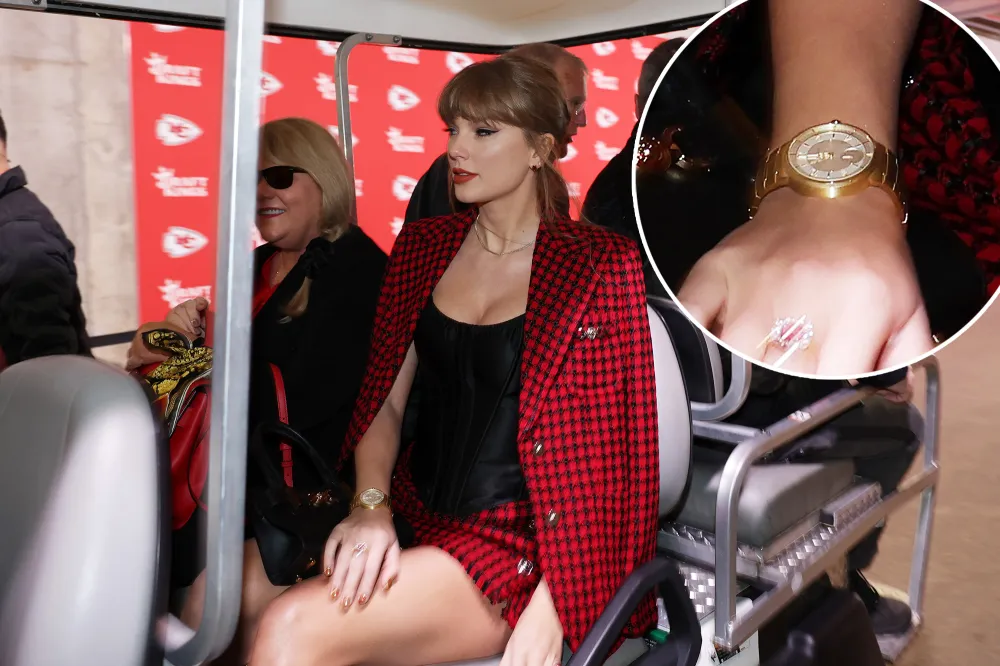 Taylor Swift Wears 54K Watch to Chiefs Game