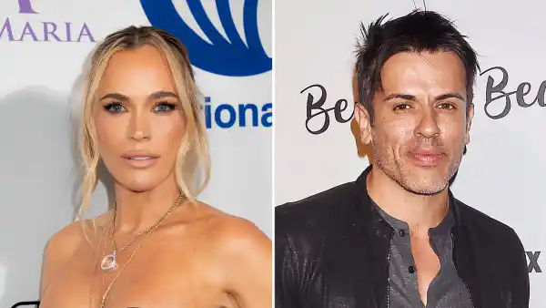 Teddi Mellencamp and Edwin Look Forlorn Saying Goodbye After Split