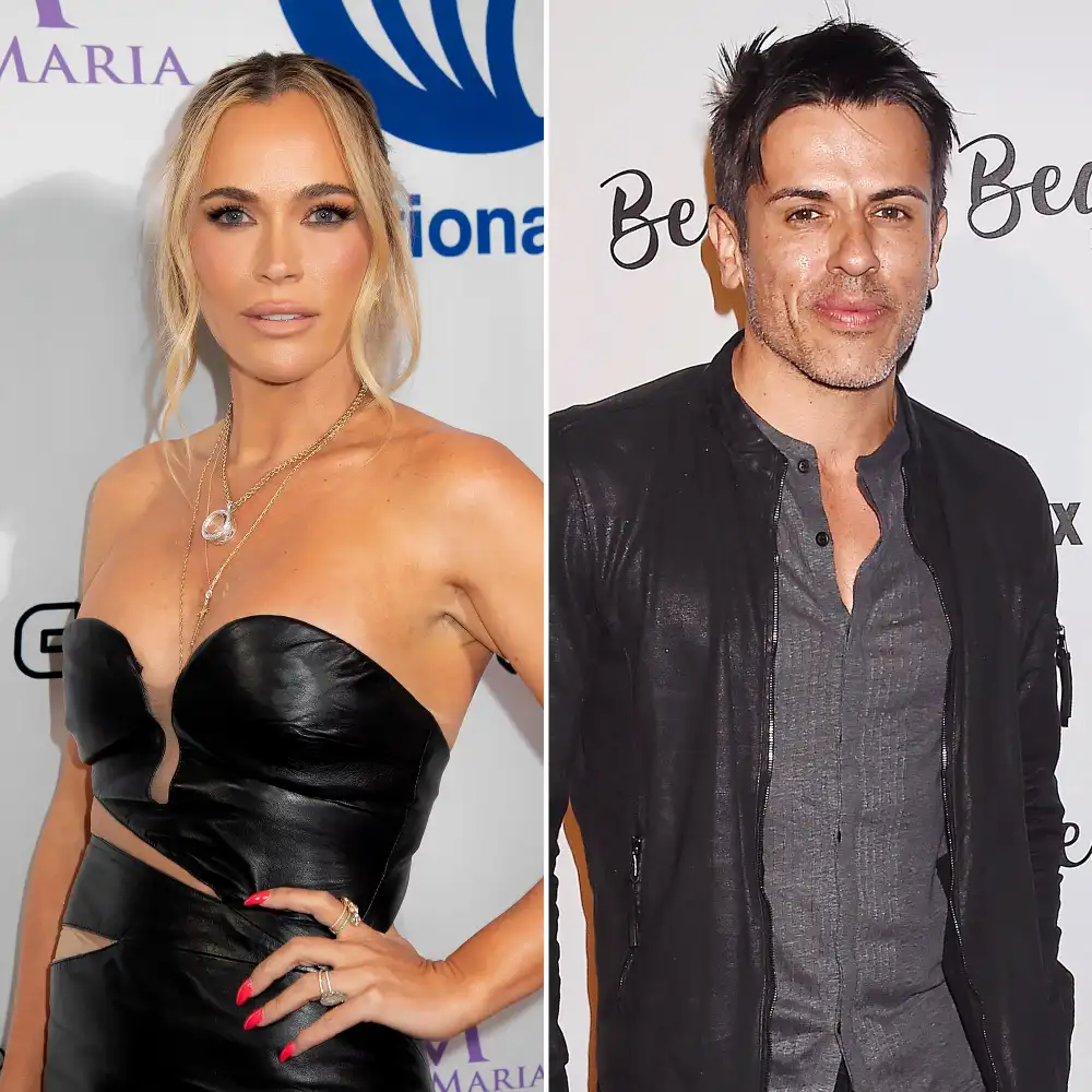 Teddi Mellencamp and Edwin Look Forlorn Saying Goodbye After Split