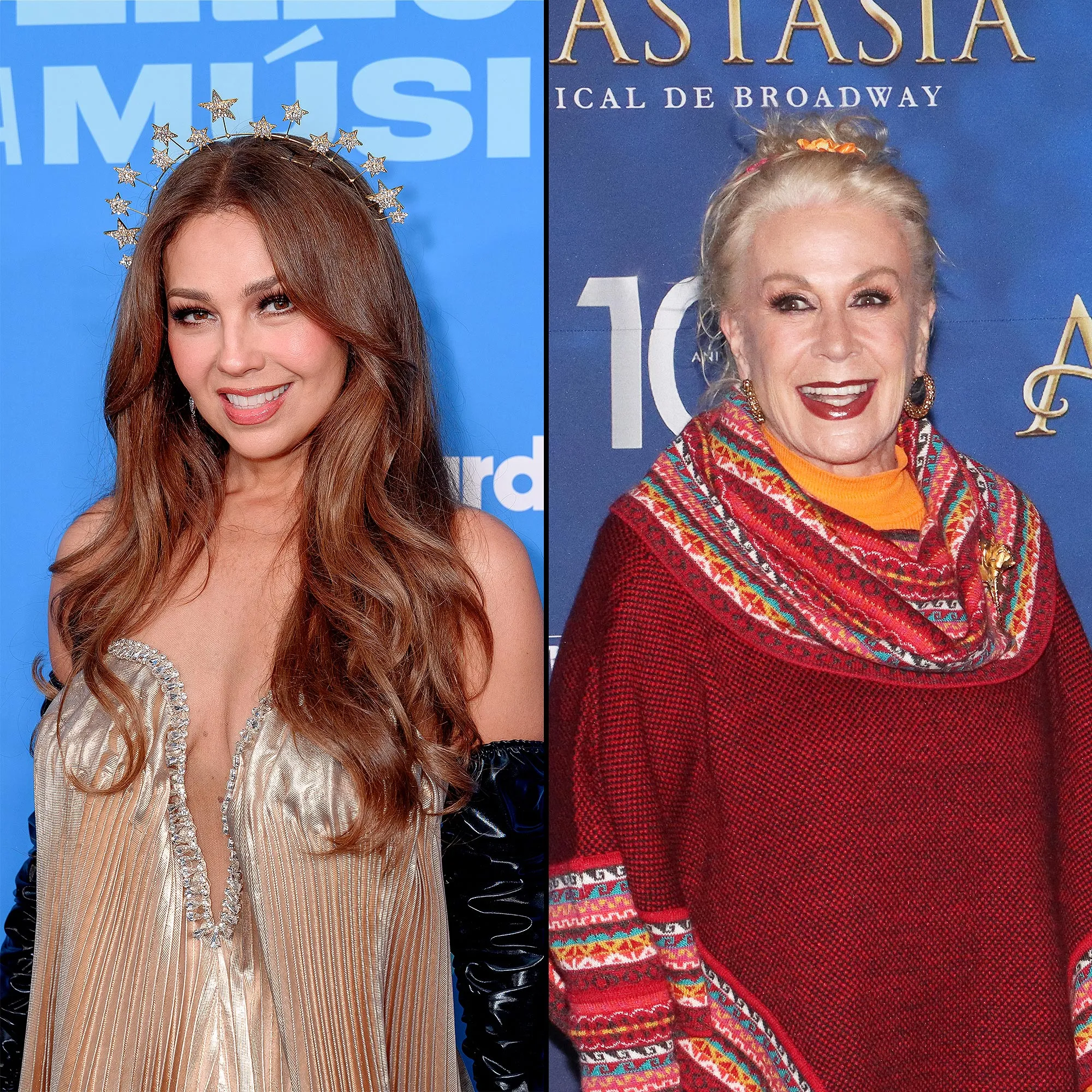 Thalia y Laura Zapata