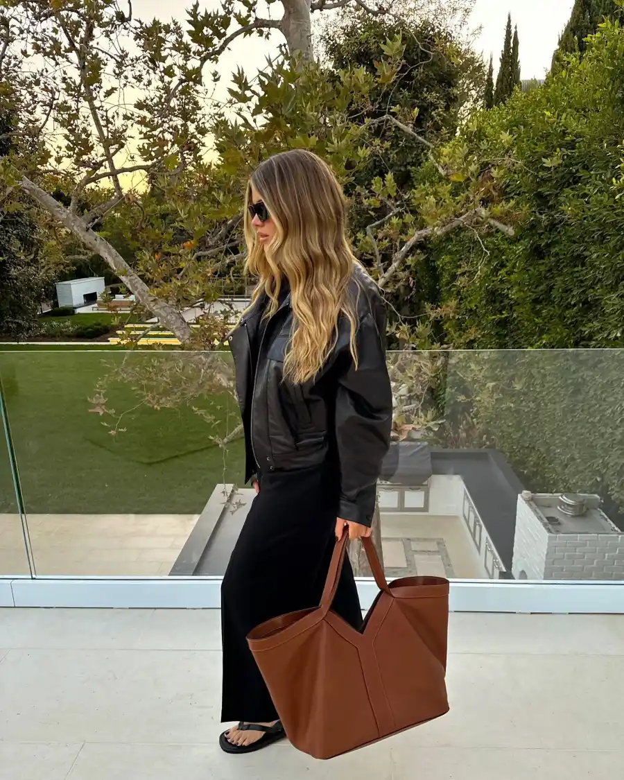 The 2024 Leather Jacket Trend Loved By Celebrities