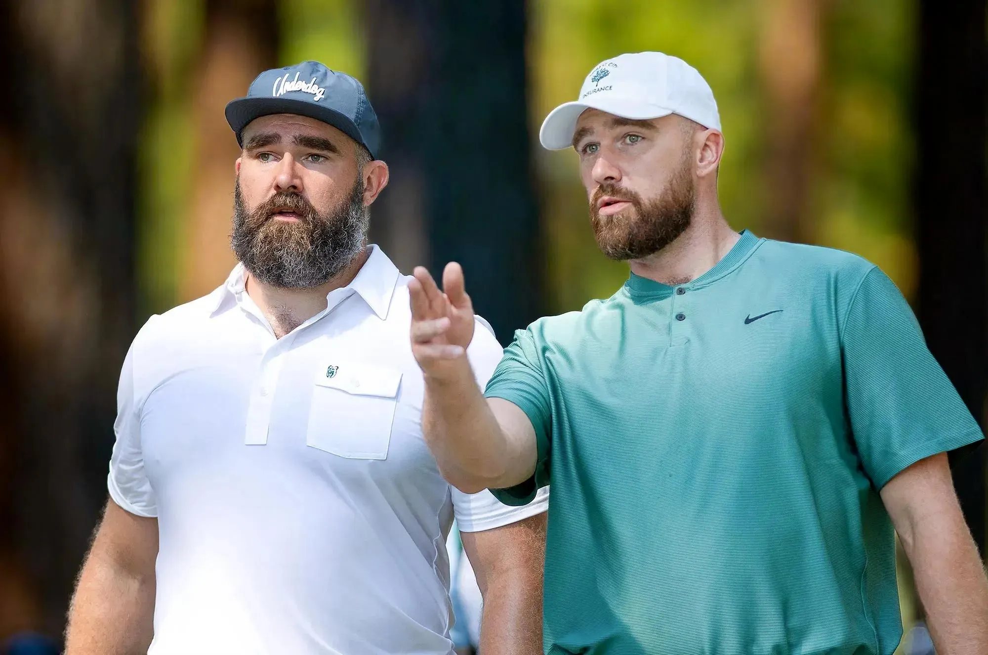 The Kelce Bros Might Be Playing Mafia Right Now