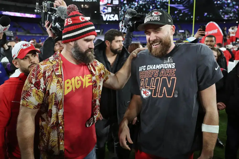 The Kelce Bros Might Be Playing Mafia Right Now