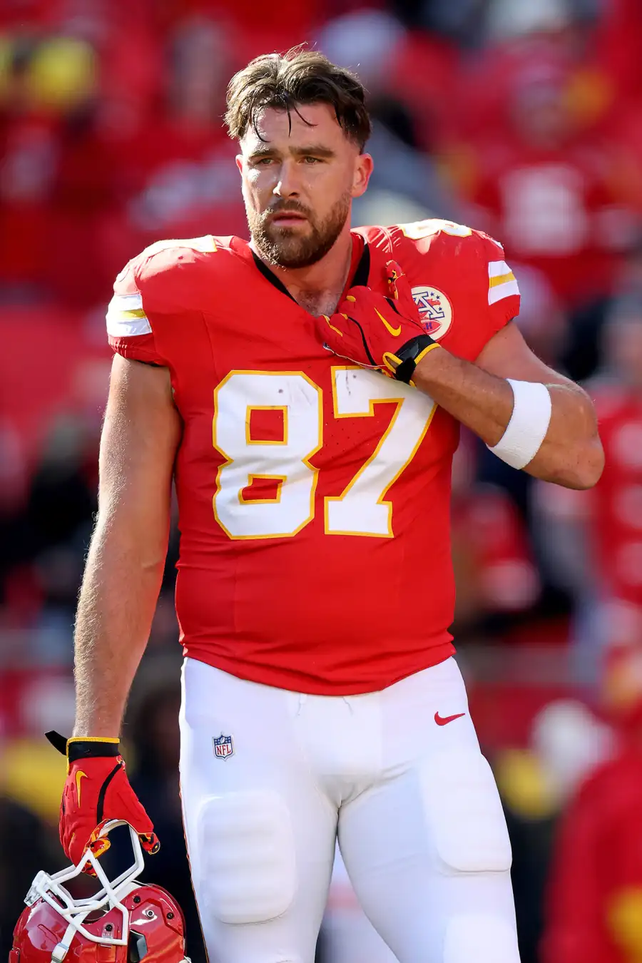 Travis Kelce Hella Good Facial Hair Evolution