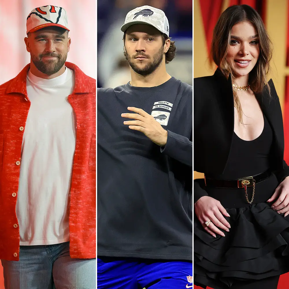 Travis Kelce Congratulates Buffalo Bills Quarterback Josh Allen on Engagement to Hailee Steinfeld